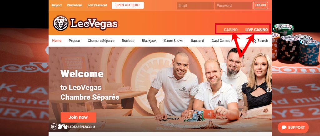 leovegas casino online