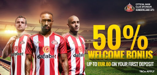 dafabet bonus 80euro